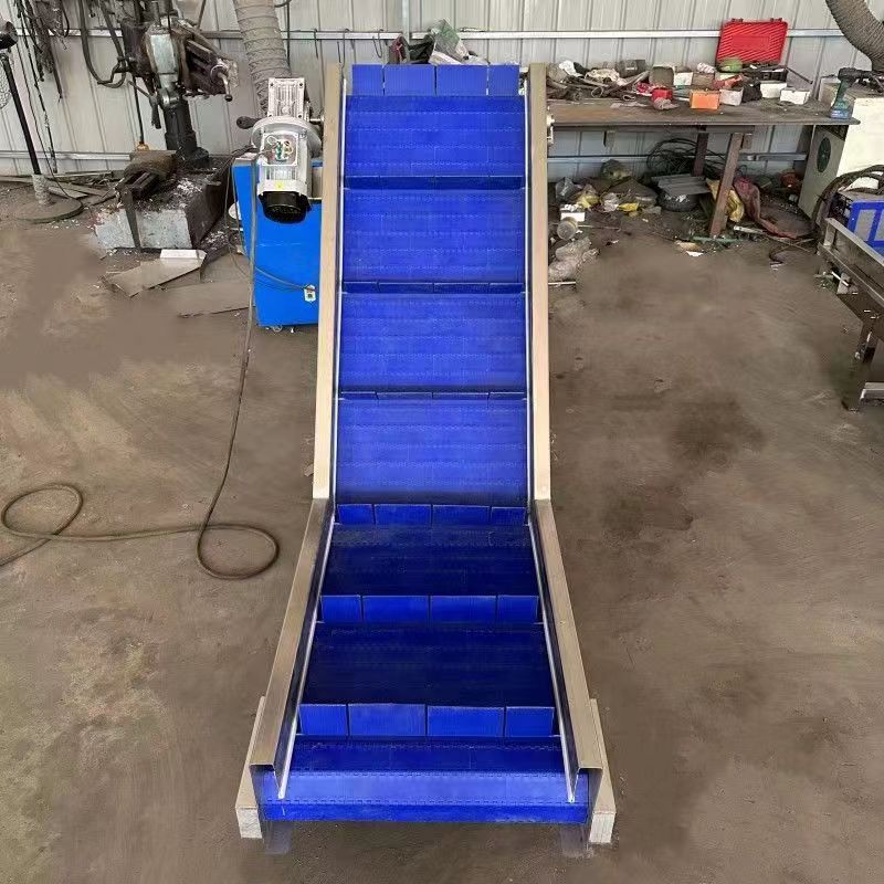 Lifting type modular belt conveyor